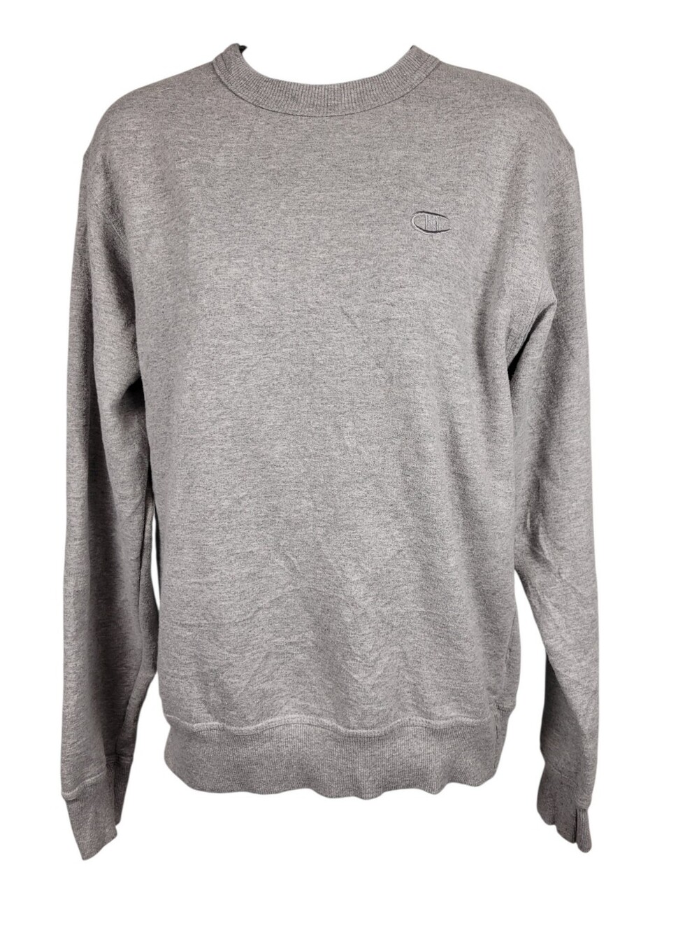 2/$20 Champion Grey Classic Logo Sweatshirt Top Size: Small